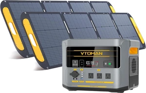 FlashSpeed 2400 Portable Power Station With 2x 200W Pro solar panel,1408Wh LiFePO4 Battery, Full Charge in 58 Min,2400W(Peak 3200W), Solar Generator, for Off-Grid, emergency, Camping, RVs FlashSpeed 2400 Portable Power Station With 2x 200W Pro solar panel,1408Wh LiFePO4 Battery, Full Charge in 58 Min,2400W(Peak 3200W), Solar Generator, for Off-Grid, emergency, Camping, RVs