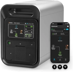 IQ PowerPack 1500 Wh Portable Power Station | UL 9540A Certified Solar Generator | Home Backup Power Outage | LFP Battery | IQ8 Microinverters | Enphase App | 11 Ports 1500 W IQ PowerPack 1500 Wh Portable Power Station | UL 9540A Certified Solar Generator | Home Backup Power Outage | LFP Battery | IQ8 Microinverters | Enphase App | 11 Ports 1500 W