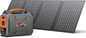 Solar Powered Generator 100W, Portable Power Station with Solar Panels 40W,146Wh Solar Power Bank with AC Outlet,USB A,USB C, DC Output, Small Solar Generator for Home Use Outdoor Camping RV Van Trip Solar Powered Generator 100W, Portable Power Station with Solar Panels 40W,146Wh Solar Power Bank with AC Outlet,USB A,USB C, DC Output, Small Solar Generator for Home Use Outdoor Camping RV Van Trip