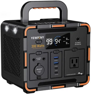 300W Portable Power Station, Solar Generator 259Wh, 70,000mAh LiFePO4 Battery with 65W USB-C PD&Pure Sine Wave AC, Solar Charging for Camping,Home Backup,Emergency Power(SOS Light & LCD Display) 300W Portable Power Station, Solar Generator 259Wh, 70,000mAh LiFePO4 Battery with 65W USB-C PD&Pure Sine Wave AC, Solar Charging for Camping,Home Backup,Emergency Power(SOS Light & LCD Display)