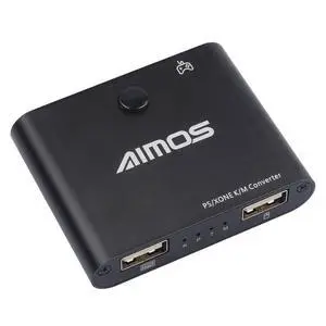 AM-PS401 Gaming Keyboard and Mouse Converter Adapter for Game Controller Plug & Play for PS4/PS4 Pro/Slim/Xbox One/Xboxone S/X/PS3 AM-PS401 Gaming Keyboard and Mouse Converter Adapter for Game Controller Plug & Play for PS4/PS4 Pro/Slim/Xbox One/Xboxone S/X/PS3