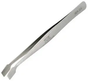 Tweezers 36A-SA Non-magnetic Anti Acid Corrosion Resistant High Precision for Stamp Stainless Steel Clamp Tweezers 36A-SA Non-magnetic Anti Acid Corrosion Resistant High Precision for Stamp Stainless Steel Clamp