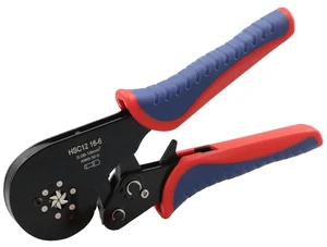 Ferrule Crimping Tool HSC12 16-6 Tubular Terminal Mini Pliers For Large Size Terminals Electrical Clamps 0.08-16mm²/30-5AWG Ferrule Crimping Tool HSC12 16-6 Tubular Terminal Mini Pliers For Large Size Terminals Electrical Clamps 0.08-16mm²/30-5AWG