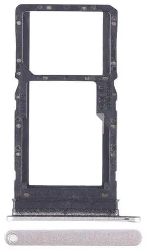 SIM + SIM/Micro SD Card Tray for Honor X7A - Silver SIM + SIM/Micro SD Card Tray for Honor X7A - Silver