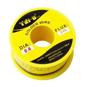 TU-406-200G High Purity Soldering Wire 200g/Roll Mixed Tin Rosin Core Dia 0.6mm Solder Welding Wire For Electrical Soldering TU-406-200G High Purity Soldering Wire 200g/Roll Mixed Tin Rosin Core Dia 0.6mm Solder Welding Wire For Electrical Soldering