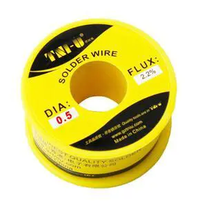 TU-405-200G High Purity Soldering Wire 200g/Roll Mixed Tin Rosin Core Dia 0.5mm Solder Welding Wire For Electrical Soldering TU-405-200G High Purity Soldering Wire 200g/Roll Mixed Tin Rosin Core Dia 0.5mm Solder Welding Wire For Electrical Soldering