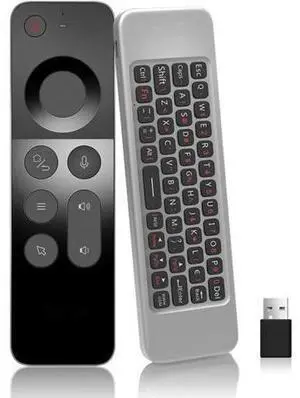 Air Mouse 4-in-1 W3 Voice Remote Control 2.4g Wireless Remote for Nvidia Shield/Android TV Box/PC/Projector/HTPC/All-in-One Computer Air Mouse 4-in-1 W3 Voice Remote Control 2.4g Wireless Remote for Nvidia Shield/Android TV Box/PC/Projector/HTPC/All-in-One Computer