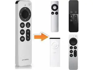 New Universal Remote for all Apple TV Remotes, Replacement Compatible with Apple TV 4K/1st Gen 2 3 4/HD A2169 A1842 A1625 A1427 A1469 A1378 A1218 with TV Controls New Universal Remote for all Apple TV Remotes, Replacement Compatible with Apple TV 4K/1st Gen 2 3 4/HD A2169 A1842 A1625 A1427 A1469 A1378 A1218 with TV Controls