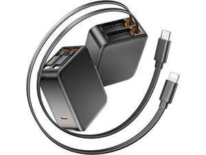 62W Retractable Wall Charger with Dual Cables, 3-Port USB Charger Block, 35W iPhone Charger Fast Charging for iPhone 16/15/14/13/12/11 Series, Tablets, LG, Samsung, and more! 62W Retractable Wall Charger with Dual Cables, 3-Port USB Charger Block, 35W iPhone Charger Fast Charging for iPhone 16/15/14/13/12/11 Series, Tablets, LG, Samsung, and more!