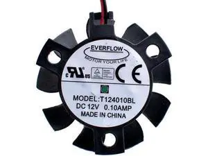 T124010BL diameter 37mm hole pitch 26mm 12V 0.10A dual ball router heat sink cooling fan T124010BL diameter 37mm hole pitch 26mm 12V 0.10A dual ball router heat sink cooling fan