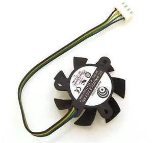 PLA04710S12HH Cooling Fan 12V 0.18A 37mm Fan 25x25x25mm Graphics Card Cooling Fan 4Wire 4Pin PLA04710S12HH Cooling Fan 12V 0.18A 37mm Fan 25x25x25mm Graphics Card Cooling Fan 4Wire 4Pin