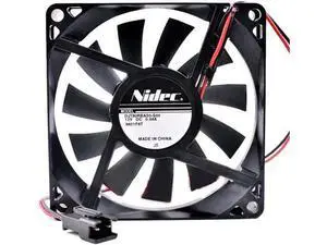 Nidec 80*10MM DJT80RBAS5-S02 12V 0.04A 2 Wire 8CM Inverter Fan case fan power cooling fan Nidec 80*10MM DJT80RBAS5-S02 12V 0.04A 2 Wire 8CM Inverter Fan case fan power cooling fan