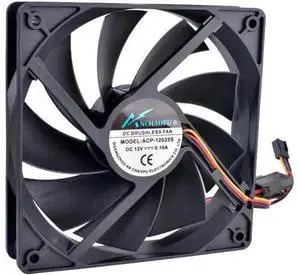12cm 120mm cooling fan ANCHAOPU 120x120x25mm DC12V 0.10A 3 wires D type plug Quiet cooling fan for chassis and power supply 12cm 120mm cooling fan ANCHAOPU 120x120x25mm DC12V 0.10A 3 wires D type plug Quiet cooling fan for chassis and power supply
