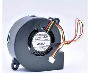 CL-6023R-05 60x60x23mm 60mm fan DC12V 210MA 4527A Turbo blower cooling fan suitable for projectors and retrofit cooling CL-6023R-05 60x60x23mm 60mm fan DC12V 210MA 4527A Turbo blower cooling fan suitable for projectors and retrofit cooling