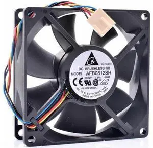AFB0812SH 8cm 8025 80mm fan DC12V 0.51A 4 lines pwm computer chassis CPU large air volume cooling fan AFB0812SH 8cm 8025 80mm fan DC12V 0.51A 4 lines pwm computer chassis CPU large air volume cooling fan