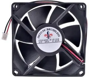 FD2480-S1012E 8cm 8025 80mm fan 24V 0.22A Large air volume inverter cooling fan FD2480-S1012E 8cm 8025 80mm fan 24V 0.22A Large air volume inverter cooling fan