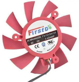 FD7015H12S 65mm 39mm fan 12V 0.43A 4Pin HD5770 HD5850 HD5830 VGA Video Card cooling Fan FD7015H12S 65mm 39mm fan 12V 0.43A 4Pin HD5770 HD5850 HD5830 VGA Video Card cooling Fan