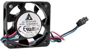 EFB0405LA 4CM 40mm fan 40x40x10mm 4010 DC5V 0.10A 3 lines 3pin Cooling fan for IPC power monitor host EFB0405LA 4CM 40mm fan 40x40x10mm 4010 DC5V 0.10A 3 lines 3pin Cooling fan for IPC power monitor host