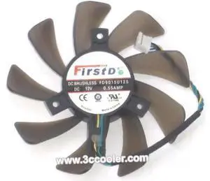 for FirstD FD9015U12S 12V 0.55A 4 Wires 4 Pins Connector Frameless Cooling fan, VGA Fan for FirstD FD9015U12S 12V 0.55A 4 Wires 4 Pins Connector Frameless Cooling fan, VGA Fan