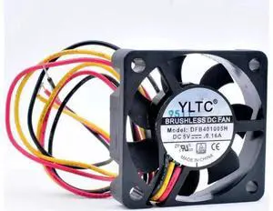 DFB401005H 4cm 40mm fan 40x40x10mm DC5V 0.16A 3 wires 2 ball bearings Cooling fan suitable for router heat sink aluminum fins DFB401005H 4cm 40mm fan 40x40x10mm DC5V 0.16A 3 wires 2 ball bearings Cooling fan suitable for router heat sink aluminum fins