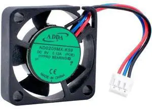 AD0205MX-K59 2.5cm 25mm fan 25x25x6mm DC5V 0.12A 3 wires 3pin micro cooling fan for Raspberry Pi mobile devices AD0205MX-K59 2.5cm 25mm fan 25x25x6mm DC5V 0.12A 3 wires 3pin micro cooling fan for Raspberry Pi mobile devices