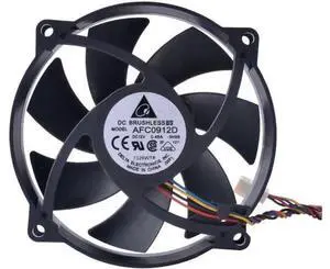 AFC0912D 90X90X25mm 12V 0.46A computer CPU cooler fan 4pin PWM speed adjusting cooling fan AFC0912D 90X90X25mm 12V 0.46A computer CPU cooler fan 4pin PWM speed adjusting cooling fan