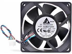 New AUB0712VH 70x70x25mm 70mm fan 7cm DC12V 0.56A 4pin speed control pwm high air volume cooling fan for server chassis CPU New AUB0712VH 70x70x25mm 70mm fan 7cm DC12V 0.56A 4pin speed control pwm high air volume cooling fan for server chassis CPU