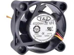 New 4020HH12B NF4 4cm 4020 40mm fan 12V 0.24A 3-wire belt monitoring speed double ball bearing large air volume cooling fan New 4020HH12B NF4 4cm 4020 40mm fan 12V 0.24A 3-wire belt monitoring speed double ball bearing large air volume cooling fan