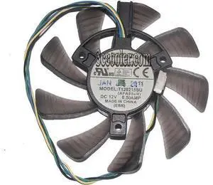 T129215SU 12V 0.5A 4 wires vga Cooling Fan for GTX460 UNIKA GTX460 T129215SU 12V 0.5A 4 wires vga Cooling Fan for GTX460 UNIKA GTX460