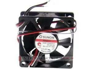 for 60MM DC Cooling FAN SUNON KDE1206PKV1 60*20mm 12V 1.8W 3 Wires 6CM CPU Case Fan for 60MM DC Cooling FAN SUNON KDE1206PKV1 60*20mm 12V 1.8W 3 Wires 6CM CPU Case Fan