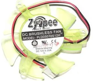 for 2 Wires 2 Pins Video Card Cooling Fan DC12V 0.2A graphics card fan for 2 Wires 2 Pins Video Card Cooling Fan DC12V 0.2A graphics card fan