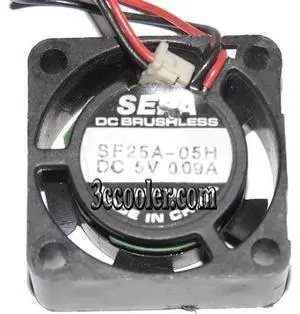 25mm SF25A-05H 5V 0.09A 2 Wires 2 Pins Micro tiny Cooling FAN 25x10mm 25mm SF25A-05H 5V 0.09A 2 Wires 2 Pins Micro tiny Cooling FAN 25x10mm
