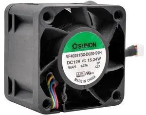 VF40281BX-D020-S9H 4cm 40mm fan 40x40x28mm 4028 DC12V 15.24W 1.27A 4pin high-power cooling fan for power supply VF40281BX-D020-S9H 4cm 40mm fan 40x40x28mm 4028 DC12V 15.24W 1.27A 4pin high-power cooling fan for power supply