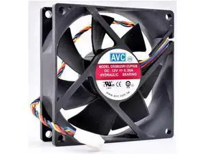 DS08025R12U 8025 8cm 80mm fan 80x80x25mm 12V 0.35A computer chassis CPU temperature control cooling fan DS08025R12U 8025 8cm 80mm fan 80x80x25mm 12V 0.35A computer chassis CPU temperature control cooling fan