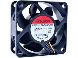 EF60251BX-Q03C-S99 6cm 6025 60x60x25mm 60mm fan DC12V 2.40W 4 lines pwm computer case CPU cooling fan EF60251BX-Q03C-S99 6cm 6025 60x60x25mm 60mm fan DC12V 2.40W 4 lines pwm computer case CPU cooling fan