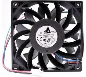 FFB0912VH 9cm 92mm fan 92x92x25mm DC12V 0.90A 3 lines computer chassis CPU server cooling fan FFB0912VH 9cm 92mm fan 92x92x25mm DC12V 0.90A 3 lines computer chassis CPU server cooling fan