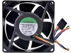 PMD1208PMB1-A 8cm 80mm fan 8038 12V 9.1W Double ball bearing server large air volume cooling fan PMD1208PMB1-A 8cm 80mm fan 8038 12V 9.1W Double ball bearing server large air volume cooling fan