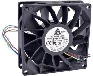 FFB0812SH 8cm 8025 80mm fan 12V 0.60A 4-wire pwm high volume booster cooling fan FFB0812SH 8cm 8025 80mm fan 12V 0.60A 4-wire pwm high volume booster cooling fan