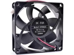 DY8025 8cm 8025 80x80x25mm 80mm fan 12V 0.16A 2 line computer chassis power cooling fan DY8025 8cm 8025 80x80x25mm 80mm fan 12V 0.16A 2 line computer chassis power cooling fan