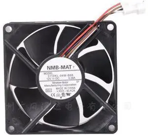 3110KL-04W-B66 80mm fan 80x80x25mm 8025 DC12V 0.34A 4-wire cooling fan for refrigerator and freezer 3110KL-04W-B66 80mm fan 80x80x25mm 8025 DC12V 0.34A 4-wire cooling fan for refrigerator and freezer