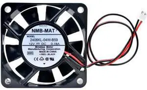 2406KL-04W-B59 6cm 60mm fan 60x60x15mm DC12V 0.18A 4500rpm dual ball bearing power supply cooling fan 2406KL-04W-B59 6cm 60mm fan 60x60x15mm DC12V 0.18A 4500rpm dual ball bearing power supply cooling fan
