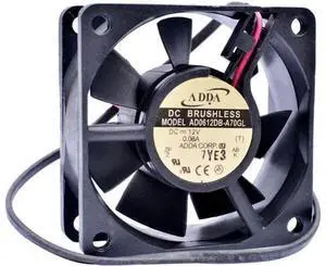 AD0612DB-A70GL 60mm fan 6cm 6025 60x60x25mm DC12V 0.08A Double ball silent cooling fan suitable for power supply AD0612DB-A70GL 60mm fan 6cm 6025 60x60x25mm DC12V 0.08A Double ball silent cooling fan suitable for power supply