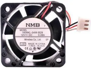 1608KL-04W-B29 40mm fan 40x40x20mm 4cm 4020 DC12V 0.08A Silent cooling fan suitable for power switch 1608KL-04W-B29 40mm fan 40x40x20mm 4cm 4020 DC12V 0.08A Silent cooling fan suitable for power switch