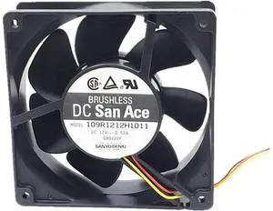 2pcs/lot 109R1212H1011 Server Square Fan 12038 12cm 120X120X38mm DC12V 0.52A Server Cooling Fan 2pcs/lot 109R1212H1011 Server Square Fan 12038 12cm 120X120X38mm DC12V 0.52A Server Cooling Fan