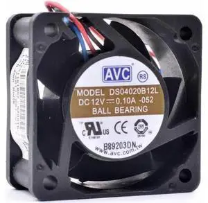 DS04020B12L 4020 4CM 40x40x20mm 40mm fan 12V 0.10A double ball north and south bridge switch cooling fan DS04020B12L 4020 4CM 40x40x20mm 40mm fan 12V 0.10A double ball north and south bridge switch cooling fan