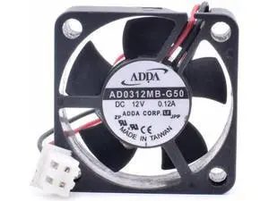 AD0312MB-G50 3010 3cm 30mm fan 30x30x10mm DC12V 0.12A set-top box router micro cooling fan AD0312MB-G50 3010 3cm 30mm fan 30x30x10mm DC12V 0.12A set-top box router micro cooling fan