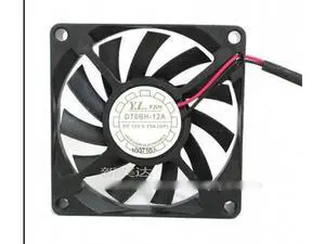 for Y.L. FAN D70BH-12A 7010 Ball Bearing Cooling fan with 12V 0.25A 70*70*10mm 2 Wires 2Pins Connctor for Y.L. FAN D70BH-12A 7010 Ball Bearing Cooling fan with 12V 0.25A 70*70*10mm 2 Wires 2Pins Connctor