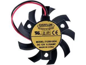 T125010DH diameter 45mm hole pitch 26mm DC12V 0.25A router heat sink cooling fan T125010DH diameter 45mm hole pitch 26mm DC12V 0.25A router heat sink cooling fan