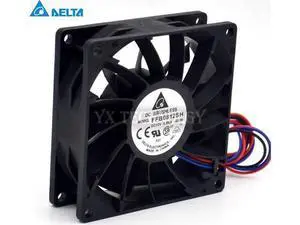 Delta and inverter fan FFB0812SH 8025 12V big fan pressure 80*80*25mm Delta and inverter fan FFB0812SH 8025 12V big fan pressure 80*80*25mm