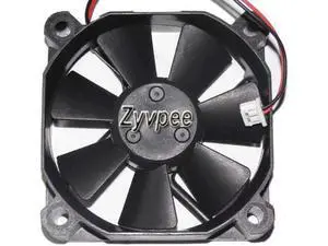 for 60MM 6015 T02 DC12V 0.18A 2 Wires 2 Pins 6CM CPU Cooling Fan for 60MM 6015 T02 DC12V 0.18A 2 Wires 2 Pins 6CM CPU Cooling Fan
